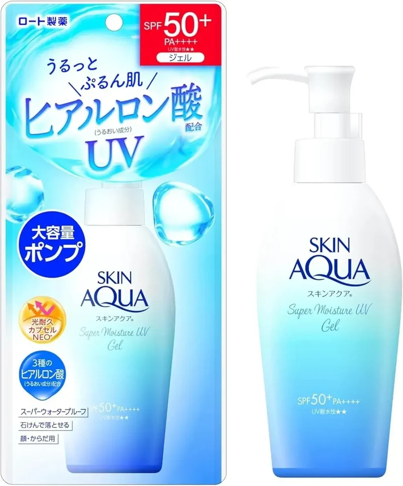 Skin Aqua Super Hydrating UV Gel SPF50+ Large Pump Unscented