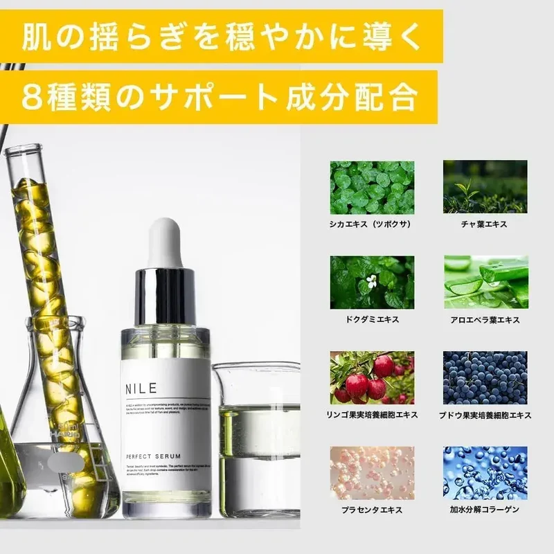 Nile Perfect Beauty Serum Retinol Niacinamide Vitamin C 1 Count