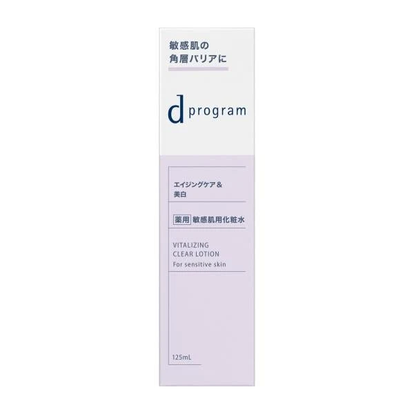 Shiseido d program Vitalizing & Clear Lotion EX 125mL