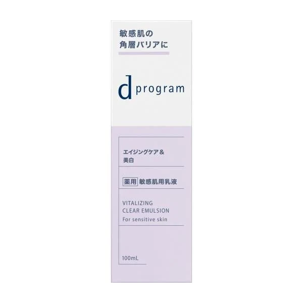 Shiseido d program Vitalizing & Clear Emulsion EX 100mL