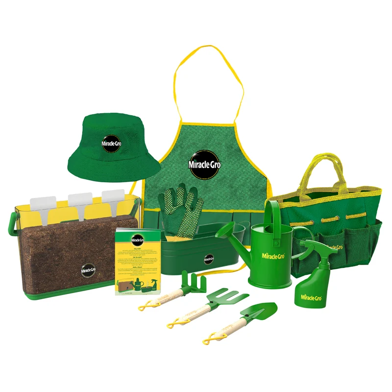 MIRACLE GRO - Ensemble d'Outils de Jardin pour les Enfants