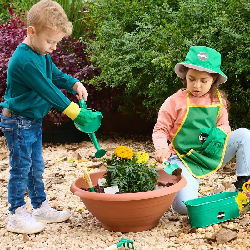 MIRACLE GRO - Ensemble d'Outils de Jardin pour les Enfants