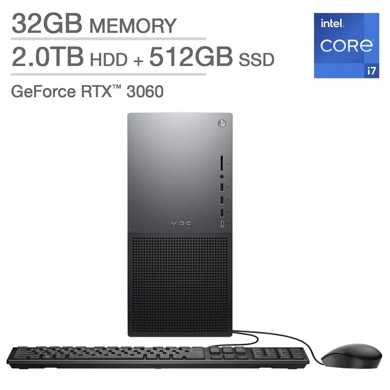 DELL - Ordinateur de Bureau XPS8960-7409BLK-PUS *Boite Ouverte*