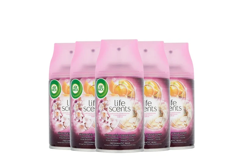 Air Wick Freshmatic Automatische Spray Life Scents Zalige Zomer - 6x250 ml