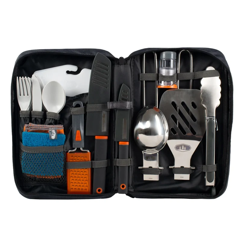 GSI OUTDOORS - Ensemble de Cuisine de Camp 24 Pièces