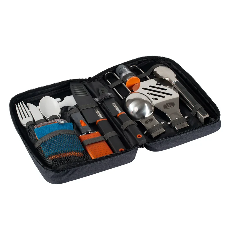 GSI OUTDOORS - Ensemble de Cuisine de Camp 24 Pièces
