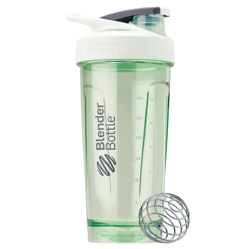 BLENDER BOTTLE - Paquet de 2 Tasses de Shaker en Plastique Tritan Strada