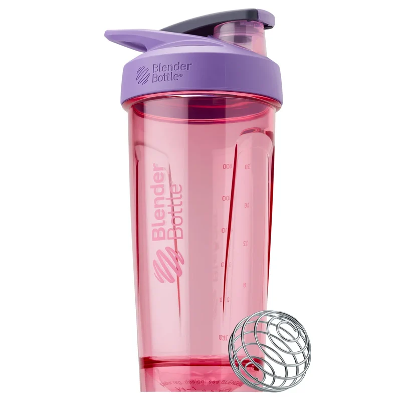 BLENDER BOTTLE - Paquet de 2 Tasses de Shaker en Plastique Tritan Strada