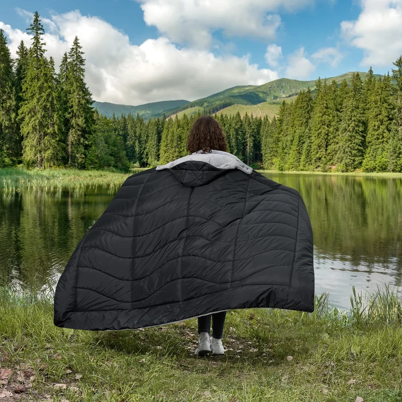 WEATHERPROOF VINTAGE - Couverture d'Extérieur à Capuchon