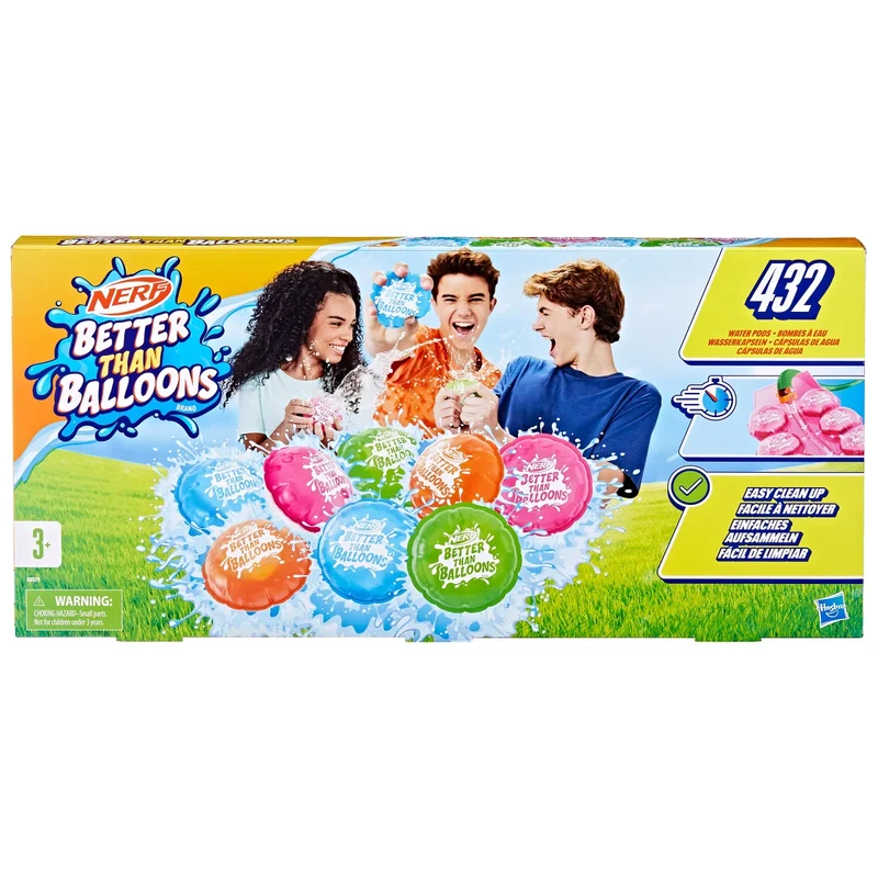 NERF - Ensemble de 432 Bombes à Eau Better Than Balloons