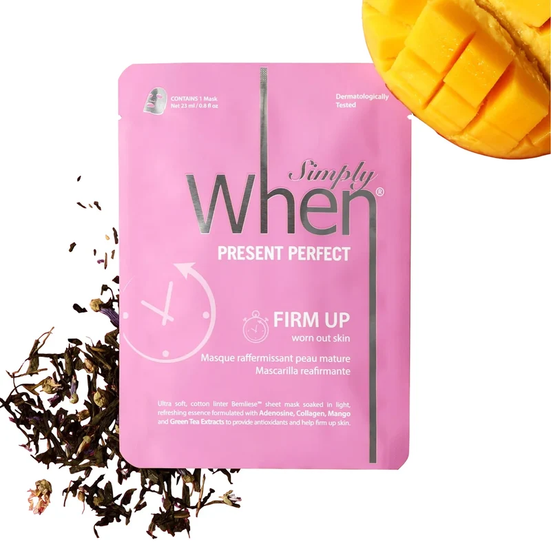 SIMPLY WHEN - Paquet de 5 Masques Raffermissant Peau Mature Present Perfect
