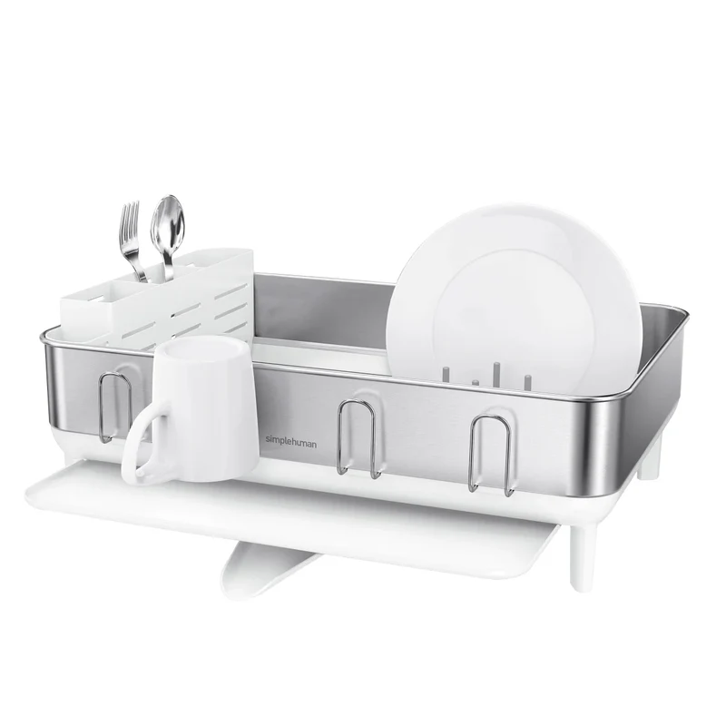 SIMPLEHUMAN - Égouttoir en Acier Inoxydable