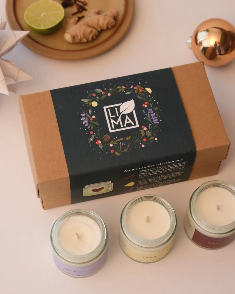 Aroma Candle Selection Box
