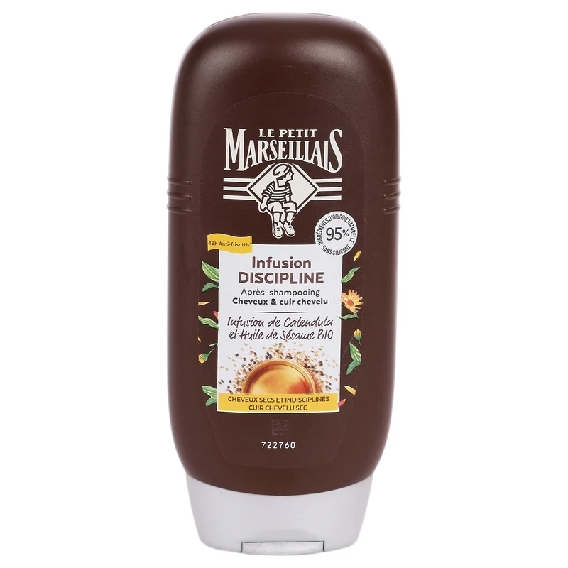 Après-shampoing infusion discipline calendula et sésame