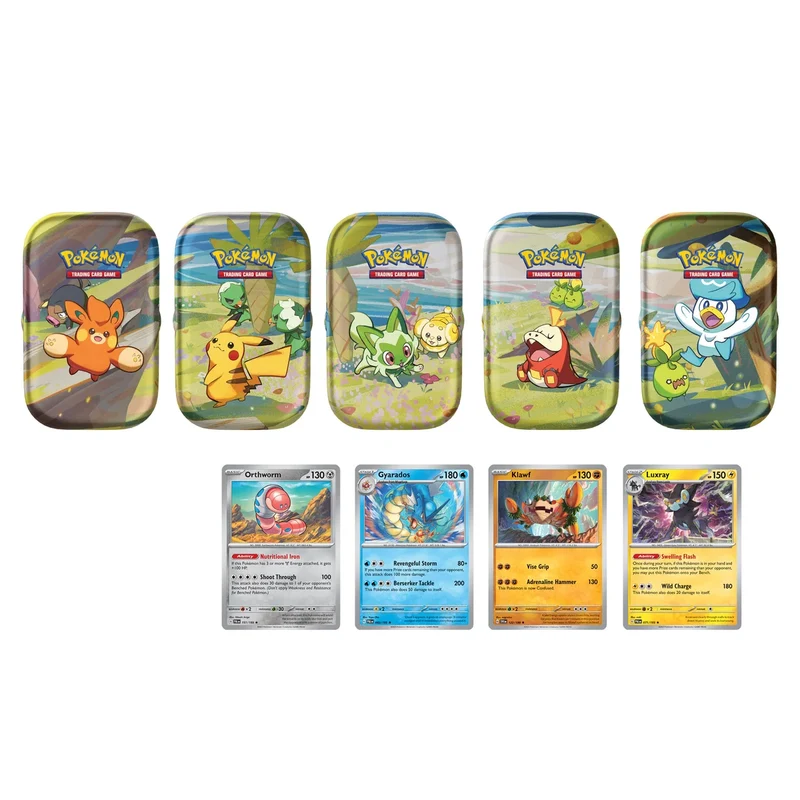 POKEMON - Lot de 5 Mini-Boites Amis de Paldea du JCC Pokémon