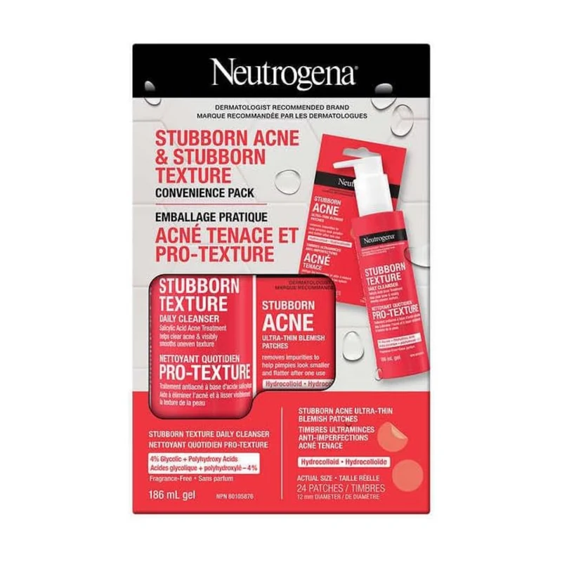 NEUTROGENA - Emballage Pratique Acné-Tenace et Pro-Texture