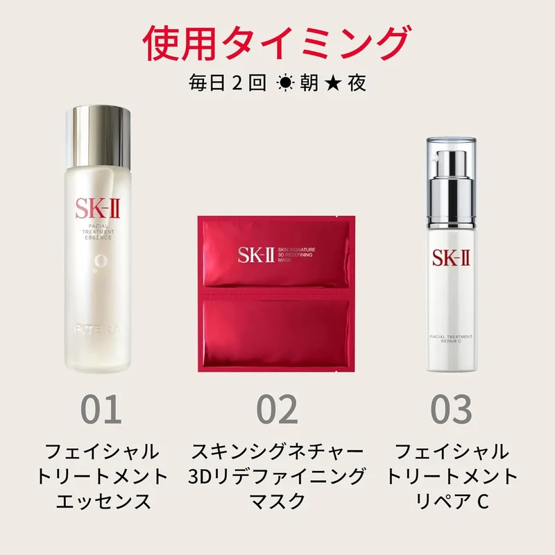 SK-II Skin Signature 3D Redefining Face Mask with Niacinamide Pitera