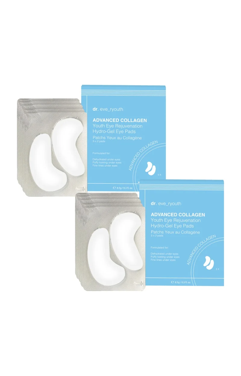 Patchs hydrogels régénérants - Yeux - Peaux matures - 2 x 5 paires