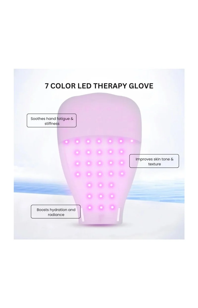 Gants de luminothérapie LED