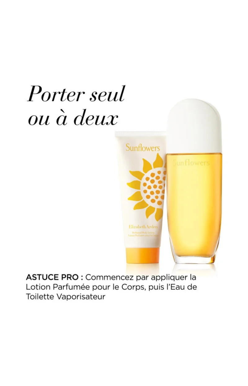 Coffret Sunflowers Eau de Toilette - 2 produits