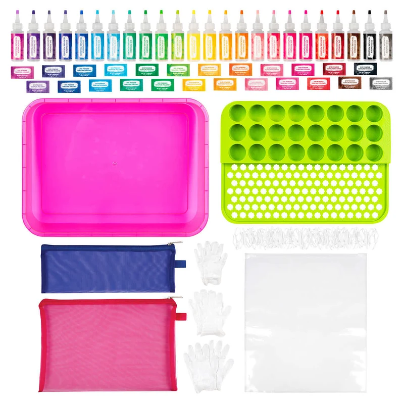 FASHION ANGELS - Kit et Station de Travail Ultime Tie Dye