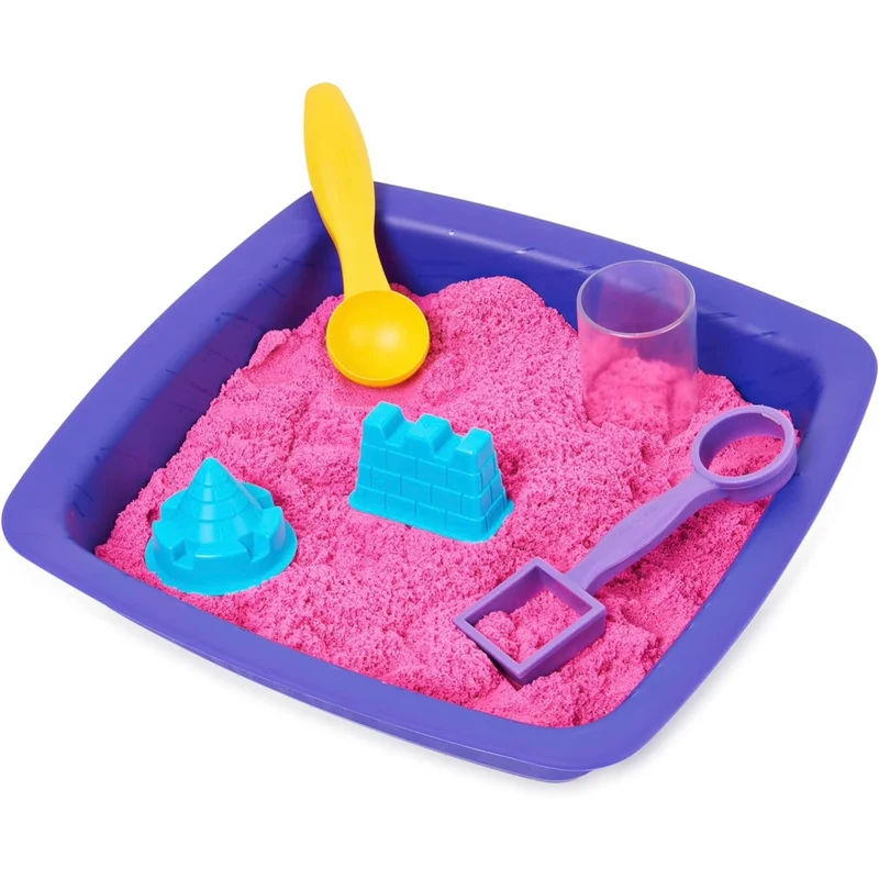 KINETIC SAND - Coffret Château de Sable Scintillant