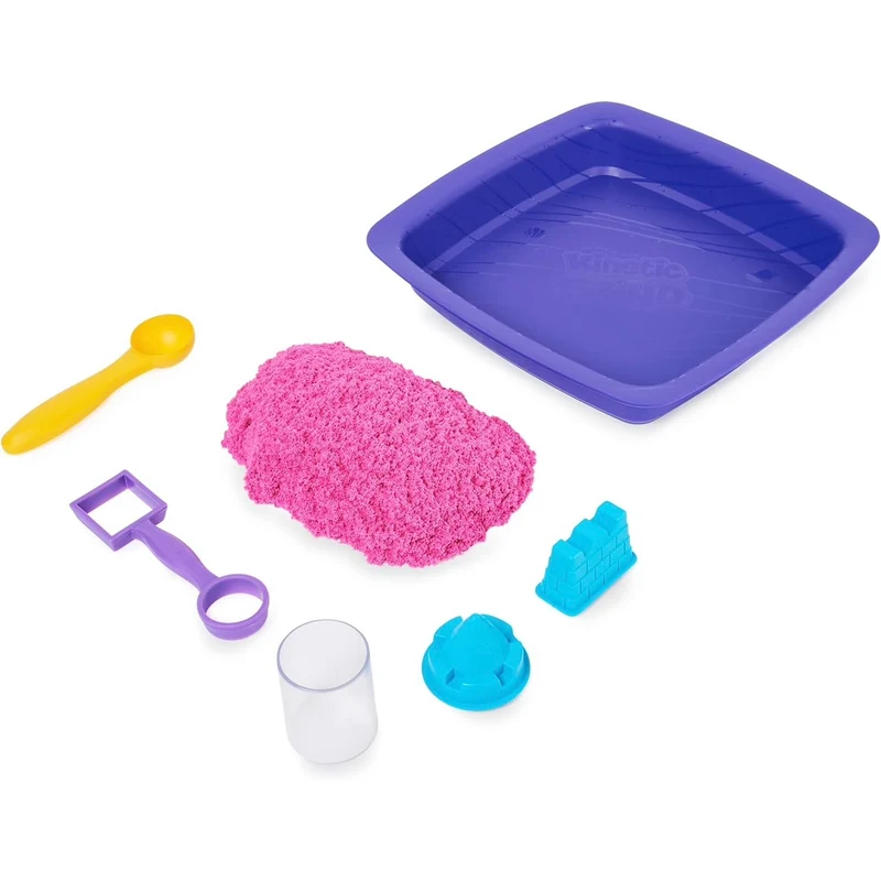 KINETIC SAND - Coffret Château de Sable Scintillant