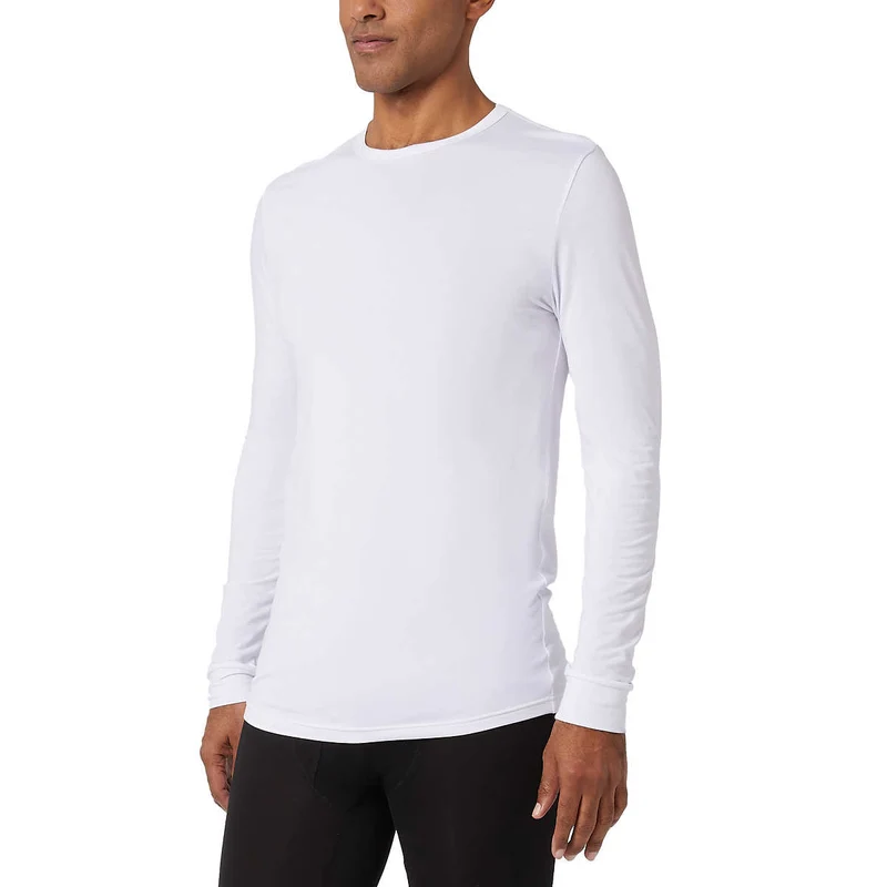 32°HEAT - Ensemble de 2 Chandails Ras du Cou à Manches Longues pour Homme