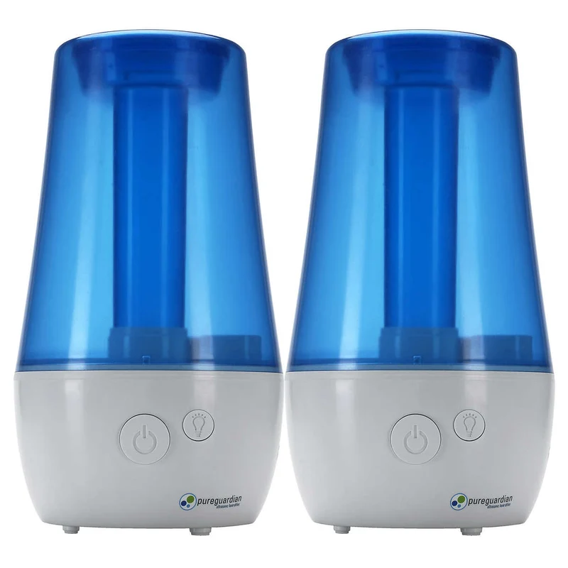 PUREGUARDIAN - Ensemble de 2 Humidificateurs Ultrasonics