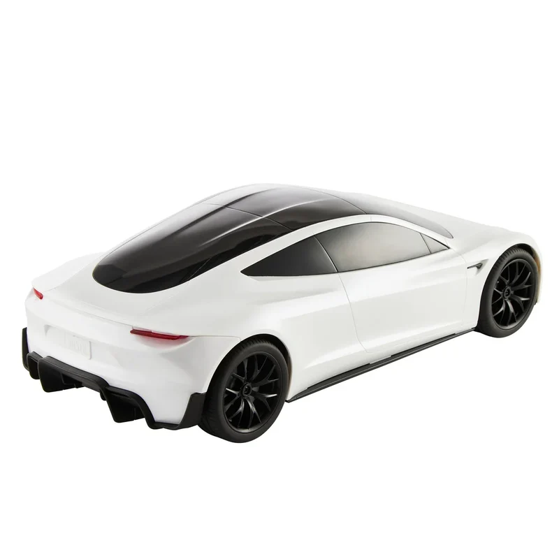 HOT WHEELS - Voiture Électrique Tesla Roadster avec Télécommande