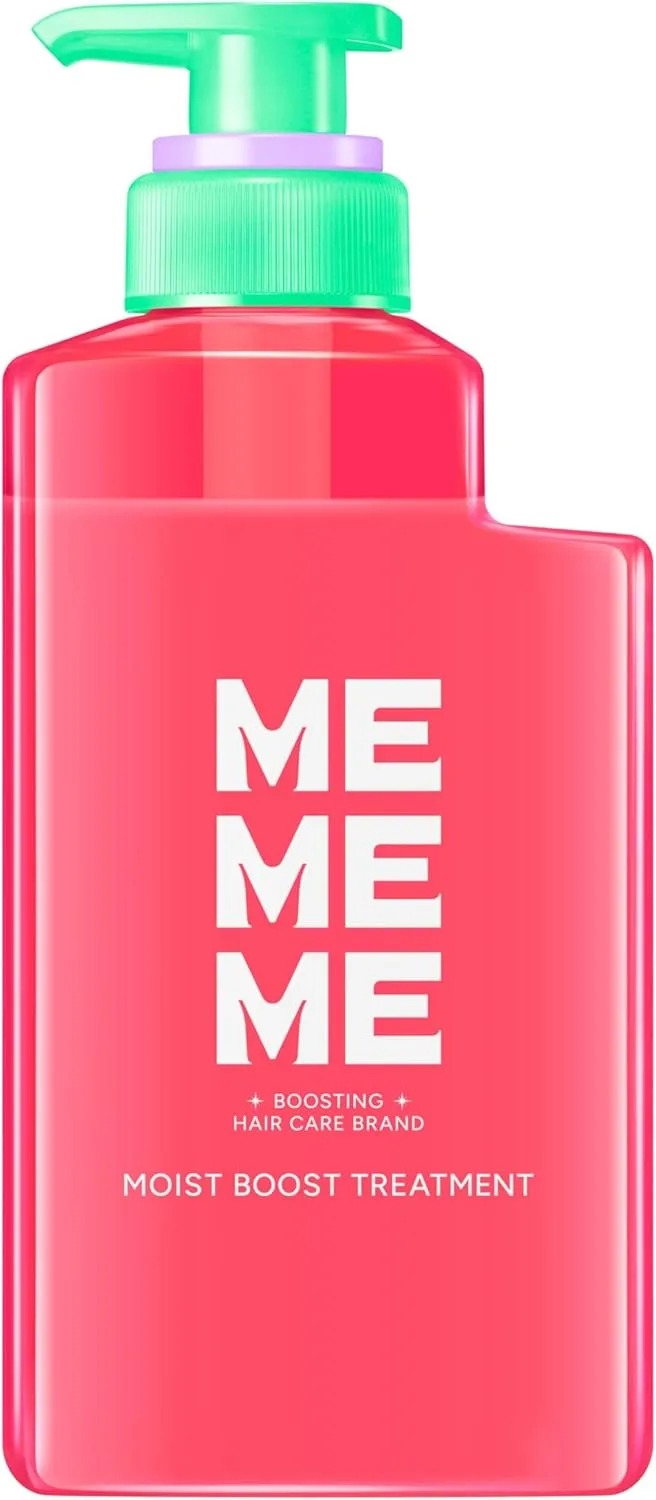 Mememe Moist Boost Treatment Pump 13.5 oz Red Kiwi & Freesia