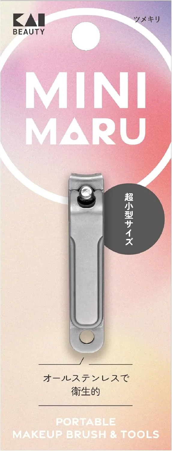 KAI Mini Maru Multi-Glass Nail File Portable 2-Way Case