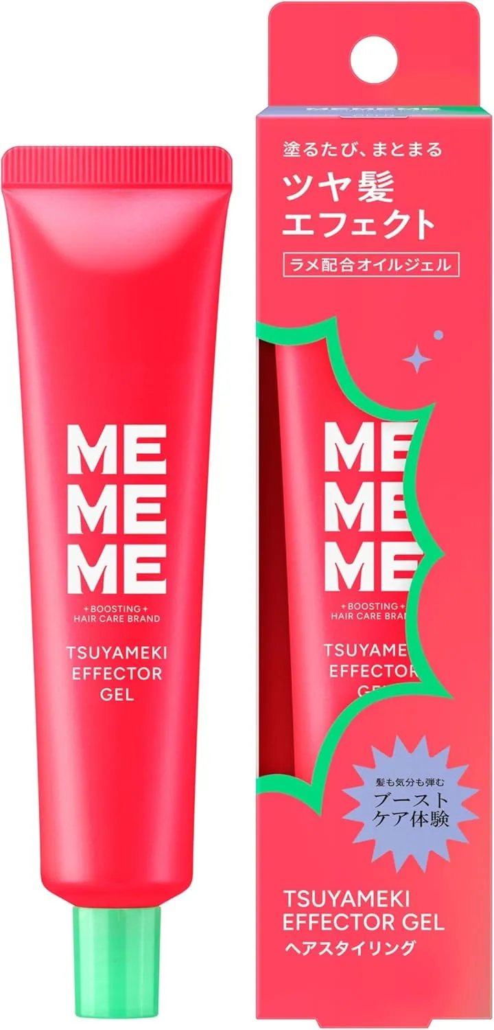 Mememe Tsuyameki Effect Gel 1.1oz Blackberry Freesia Scent