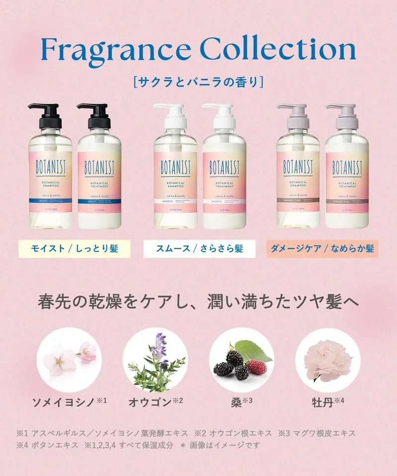Botanist Botanical Treatment Damage Care Cherry Vanilla Scent Hair Repair