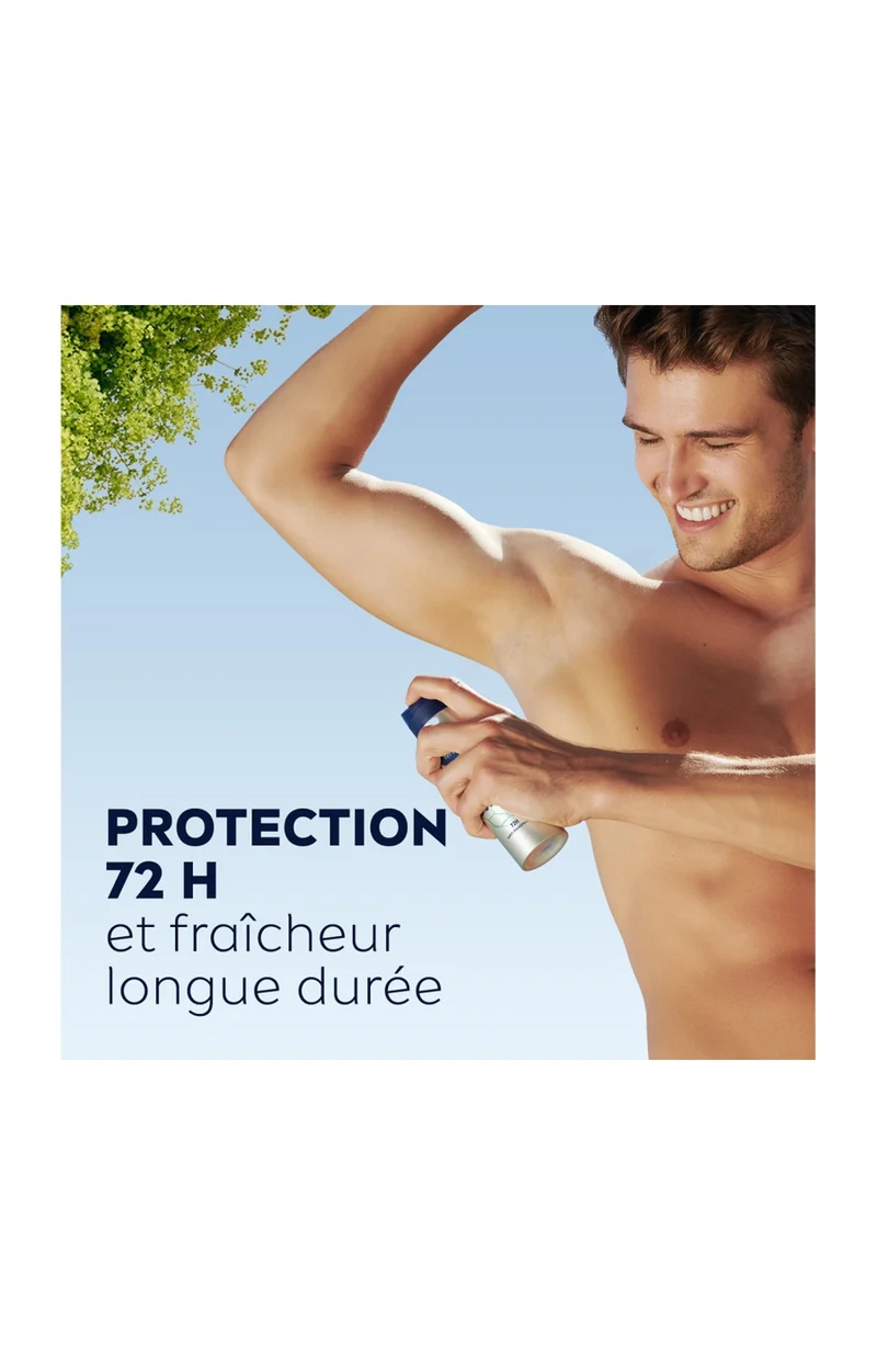 Déodorant spray 72h - Homme - 150 ml