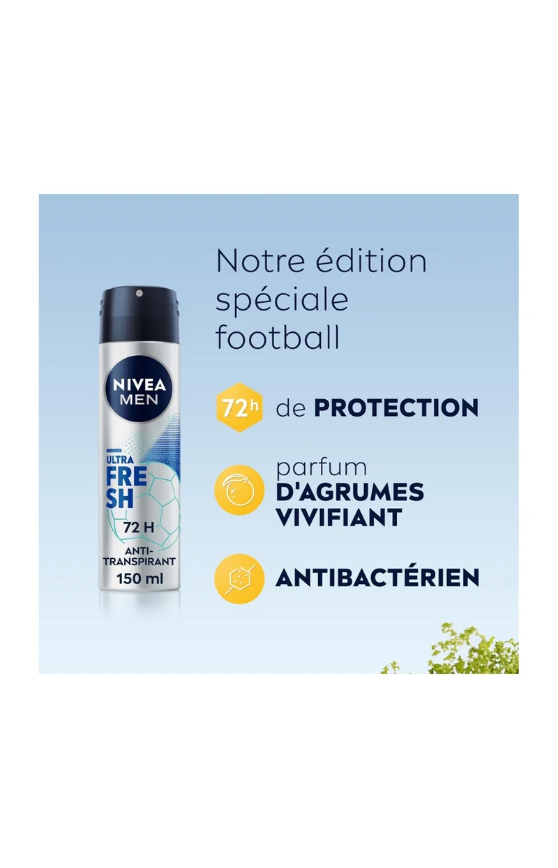 Déodorant spray 72h - Homme - 150 ml