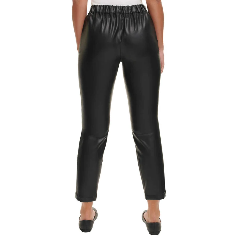 DKNY - Pantalon en Similicuir pour Femme