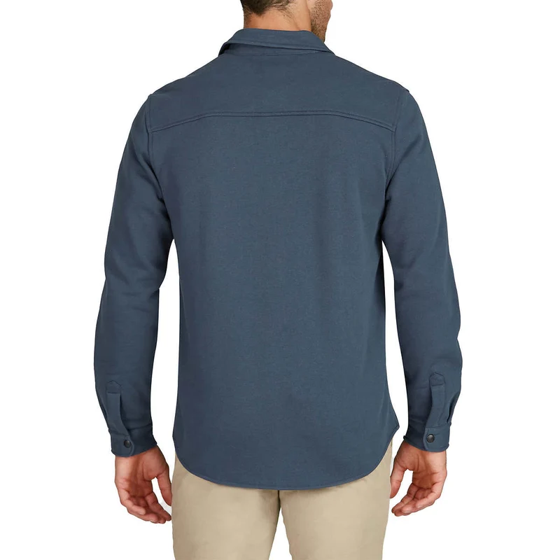 FRANK BY FRANK AND OAK – Veste Chemise en Tricot Lourd pour Homme