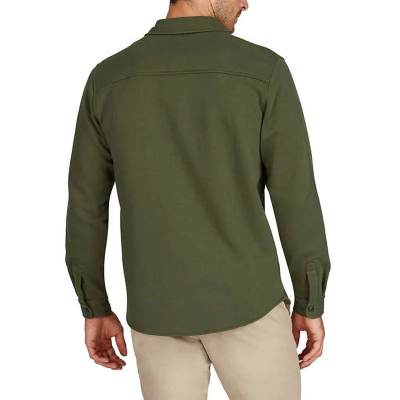 FRANK BY FRANK AND OAK – Veste Chemise en Tricot Lourd pour Homme