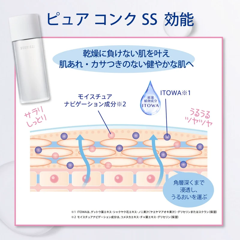 KOSÉ SEKKISEI Pure Conque SS Pore Moisturizing Lotion Sensitive Skin 200mL