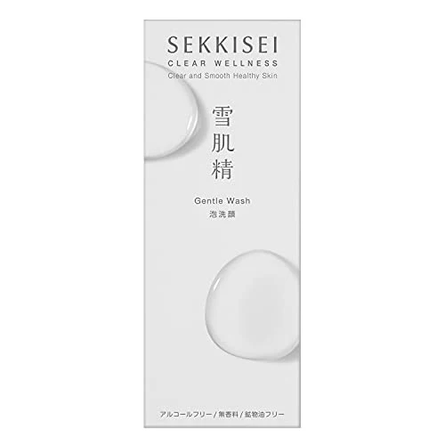 KOSÉ SEKKISEI Clear Wellness Gentle Facial Cleansing Foam 160mL Sensitive Skin