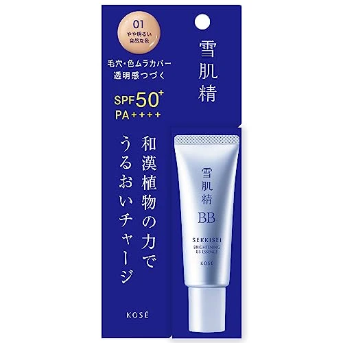 KOSÉ SEKKISEI Bright BB Essence Natural 01 SPF50+ Foundation Serum 30g