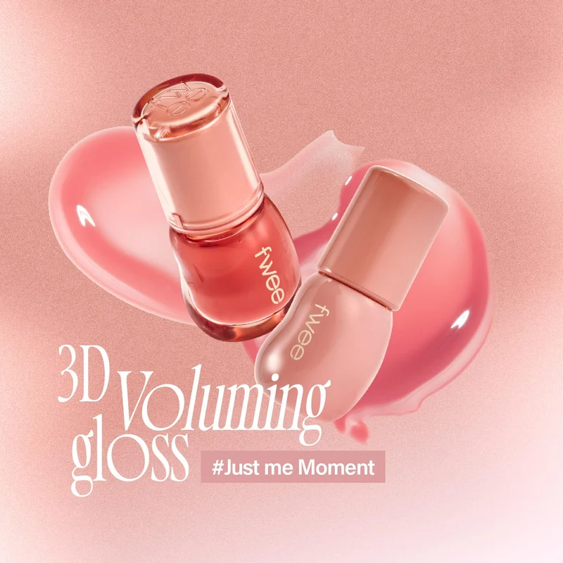 fwee 3D volumizing gloss 30% nude vanilla