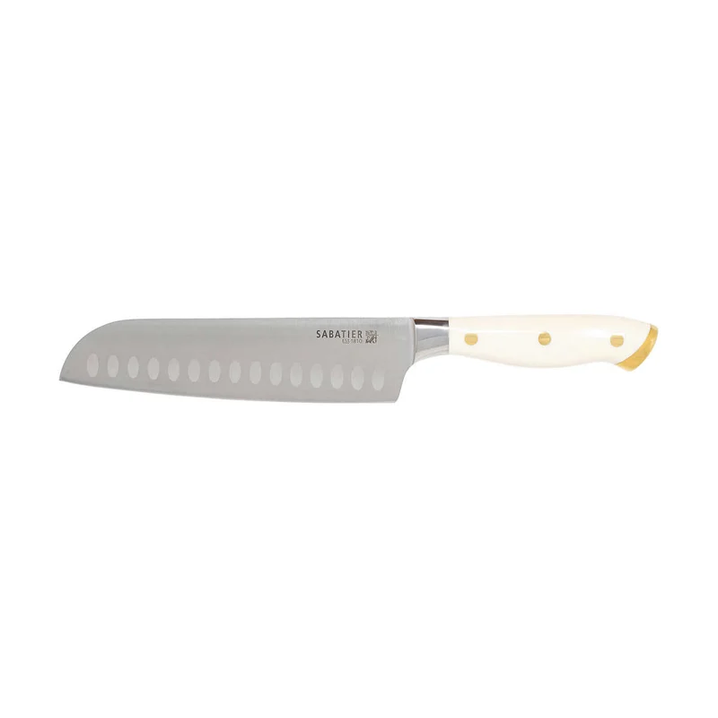 SABATIER - Ensemble de 5 Couteaux en Acier Allemand Forgé à Trois Rivets