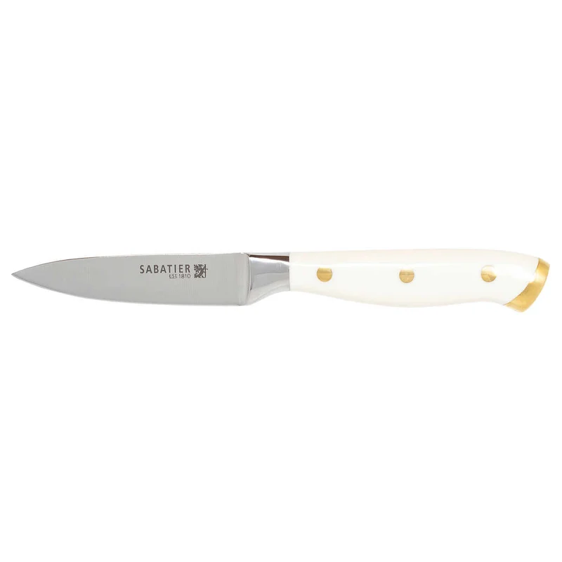 SABATIER - Ensemble de 5 Couteaux en Acier Allemand Forgé à Trois Rivets