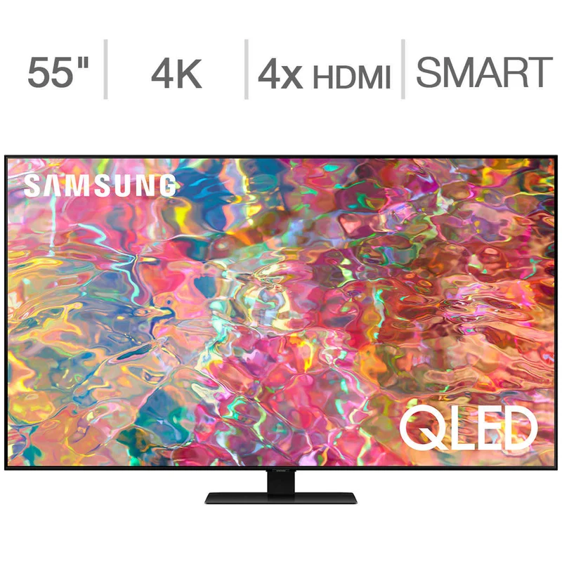 SAMSUNG - Téléviseur Intelligent QLED 4K Q80B de 55po *Boite Ouverte*