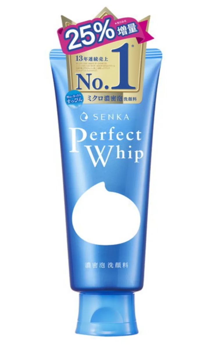 Shiseido Cleansing Senka Perfect Whip 120g - Japanese Facial Cleanser - Cleansing Foam