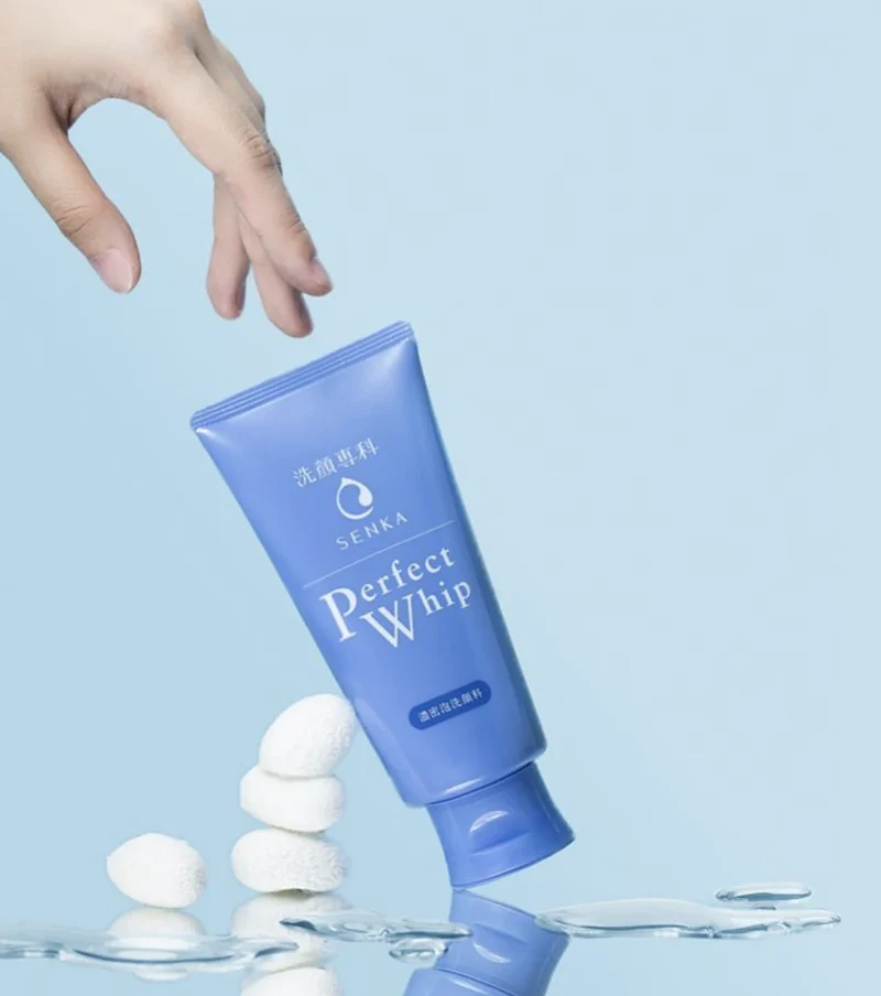 Shiseido Cleansing Senka Perfect Whip 120g - Japanese Facial Cleanser - Cleansing Foam