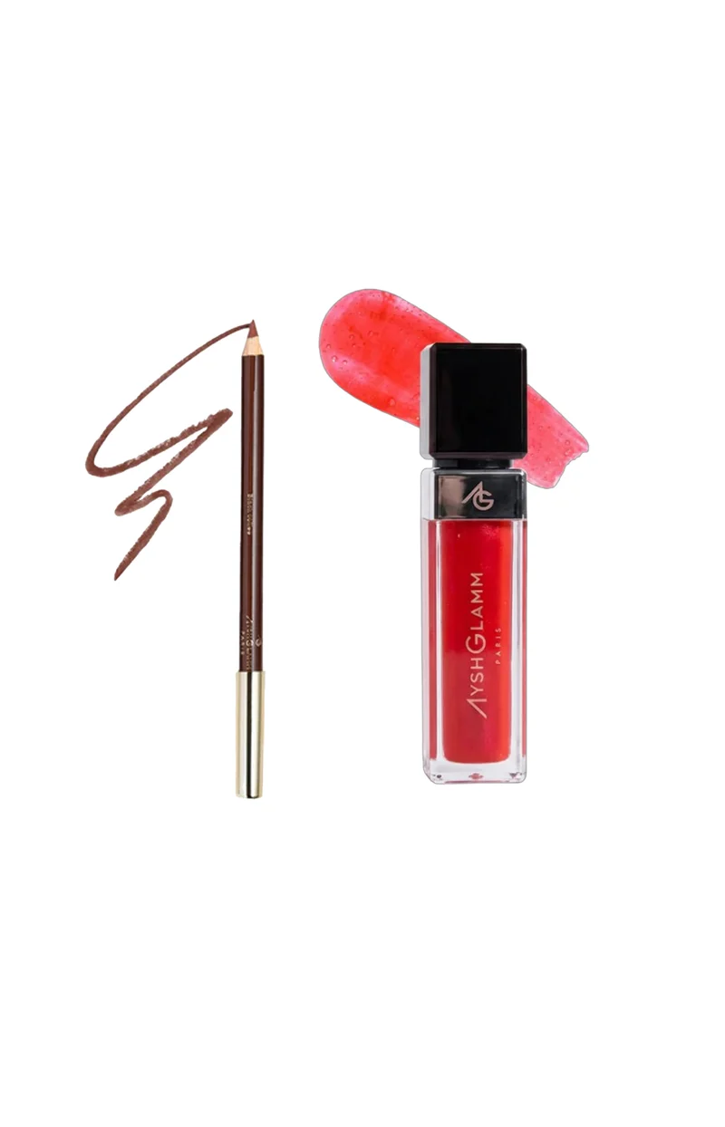 Duo lèvres - Crayon & gloss - Chai Latte & Fearless