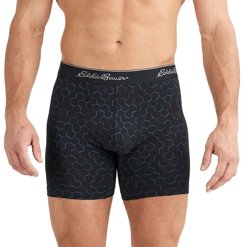 EDDIE BAUER - Paquet de 5 Caleçons Boxeurs pour Homme